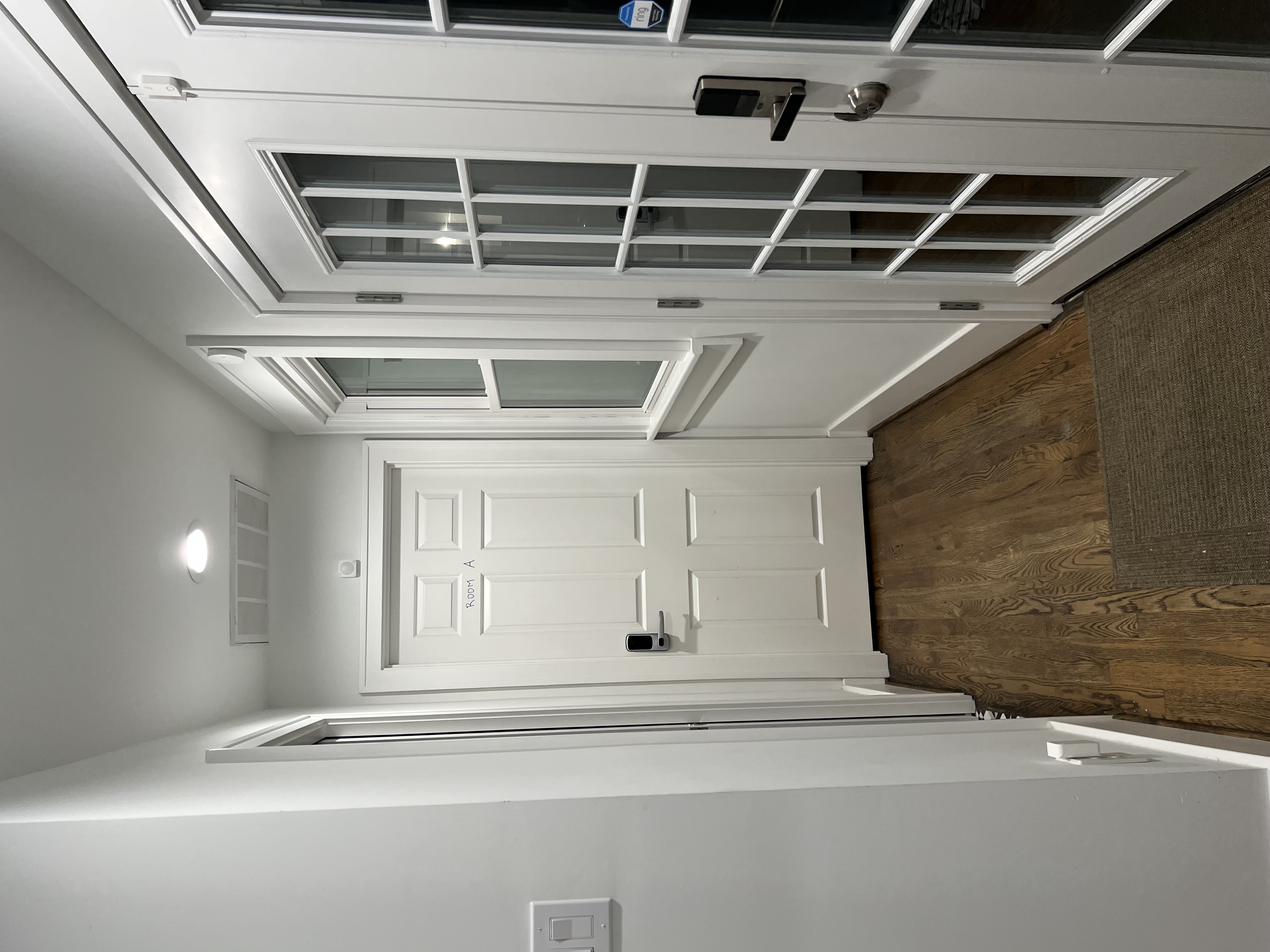 Hallway to male dorm